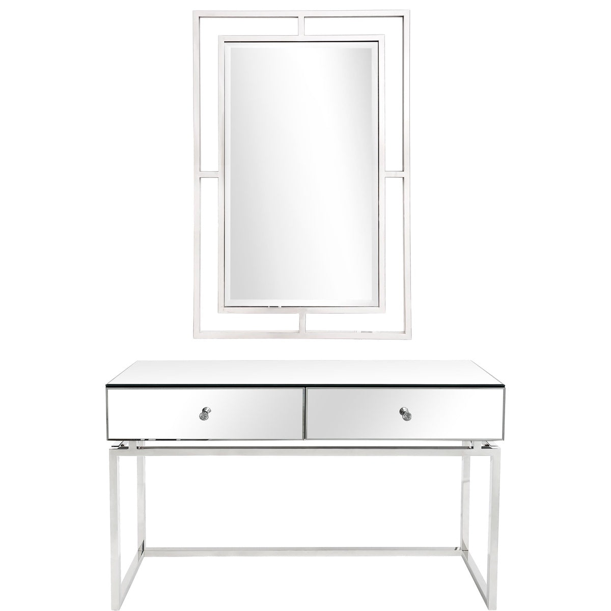  Addison Wall Mirror and Console Table - Console Table - Bonton