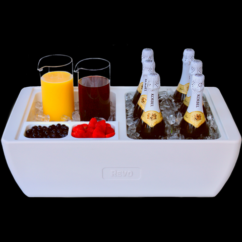 Dubler HEAT Flameless Chafer™ | Polar White by Revo Coolers