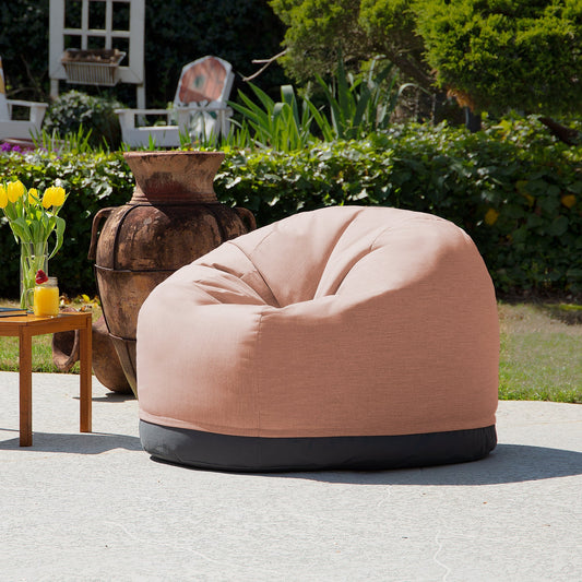 Palmetto Large Round Outdoor Bean Bag Club Chair