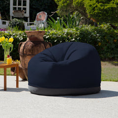 Palmetto Large Round Outdoor Bean Bag Club Chair