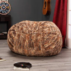 Saxx Plush Round Bean Bag 4'