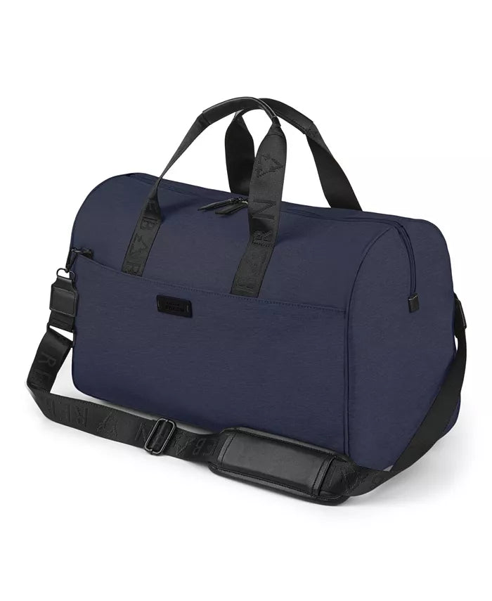  Bugatti Reborn Collection Convertible Duffle Bag - Recycled Polyester - Navy - Bonton