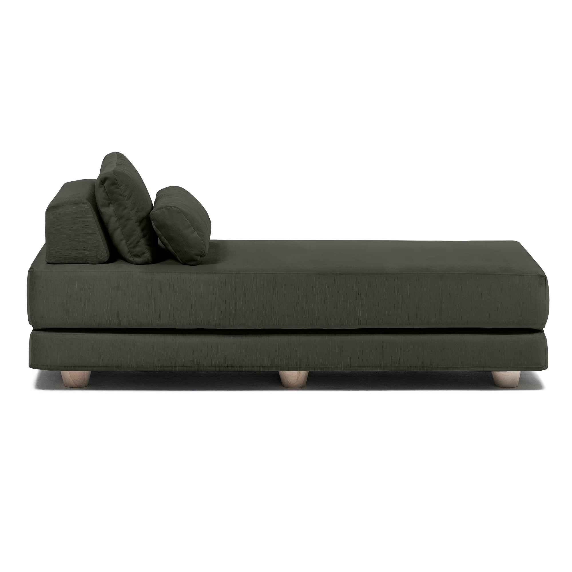  Jaxx Balshan Chaise Lounge Daybed - Charcoal - Bonton