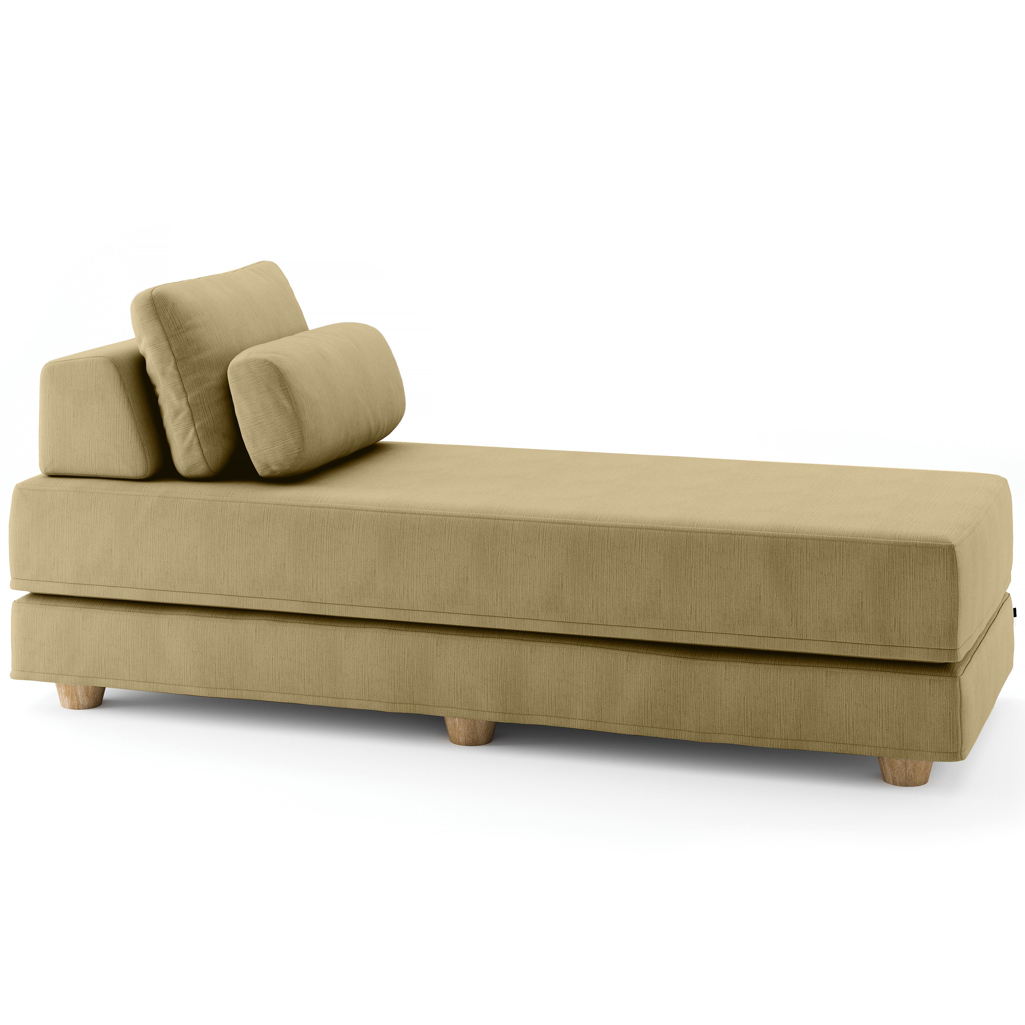  Jaxx Balshan Chaise Lounge Daybed - Camel - Bonton