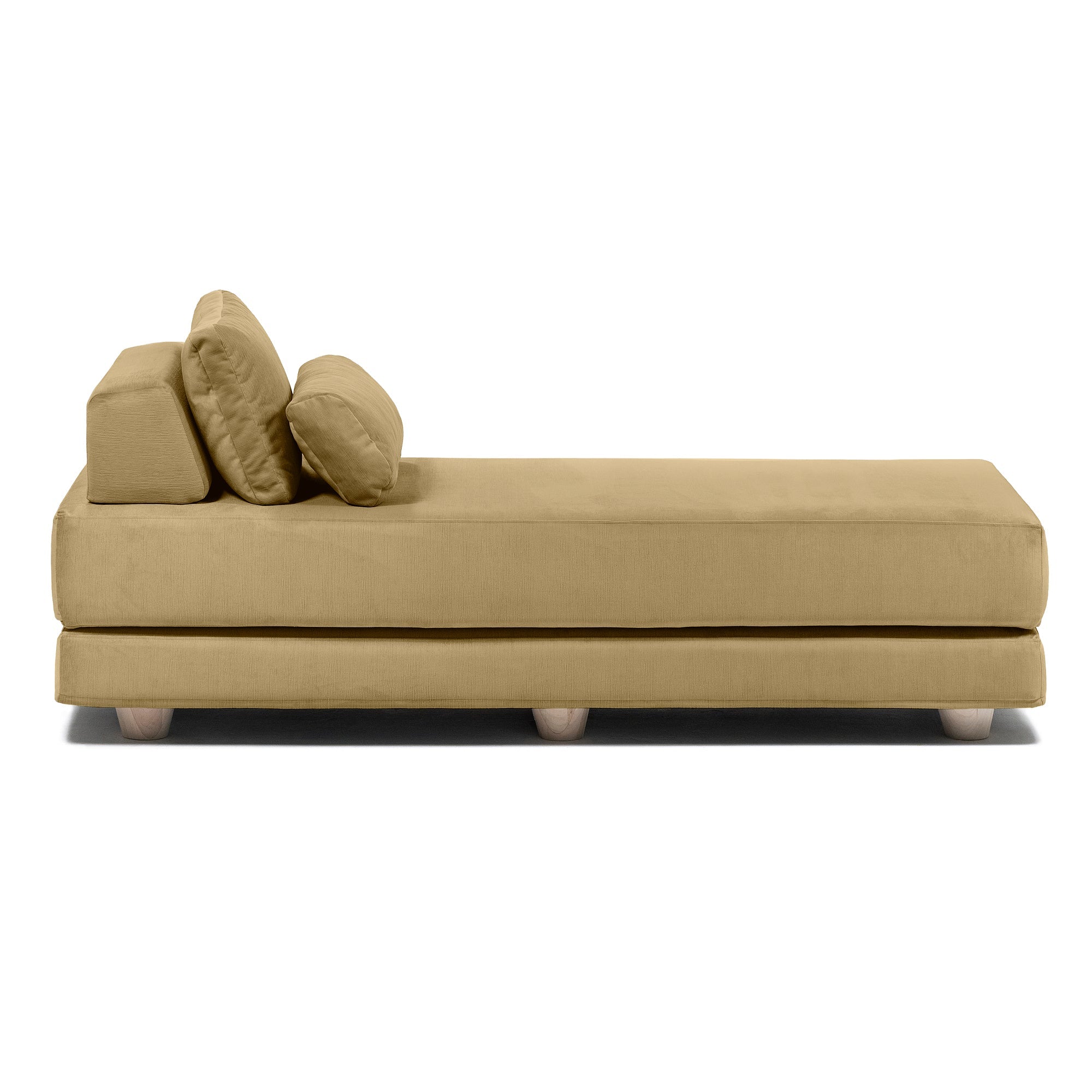  Jaxx Balshan Chaise Lounge Daybed - Camel - Bonton