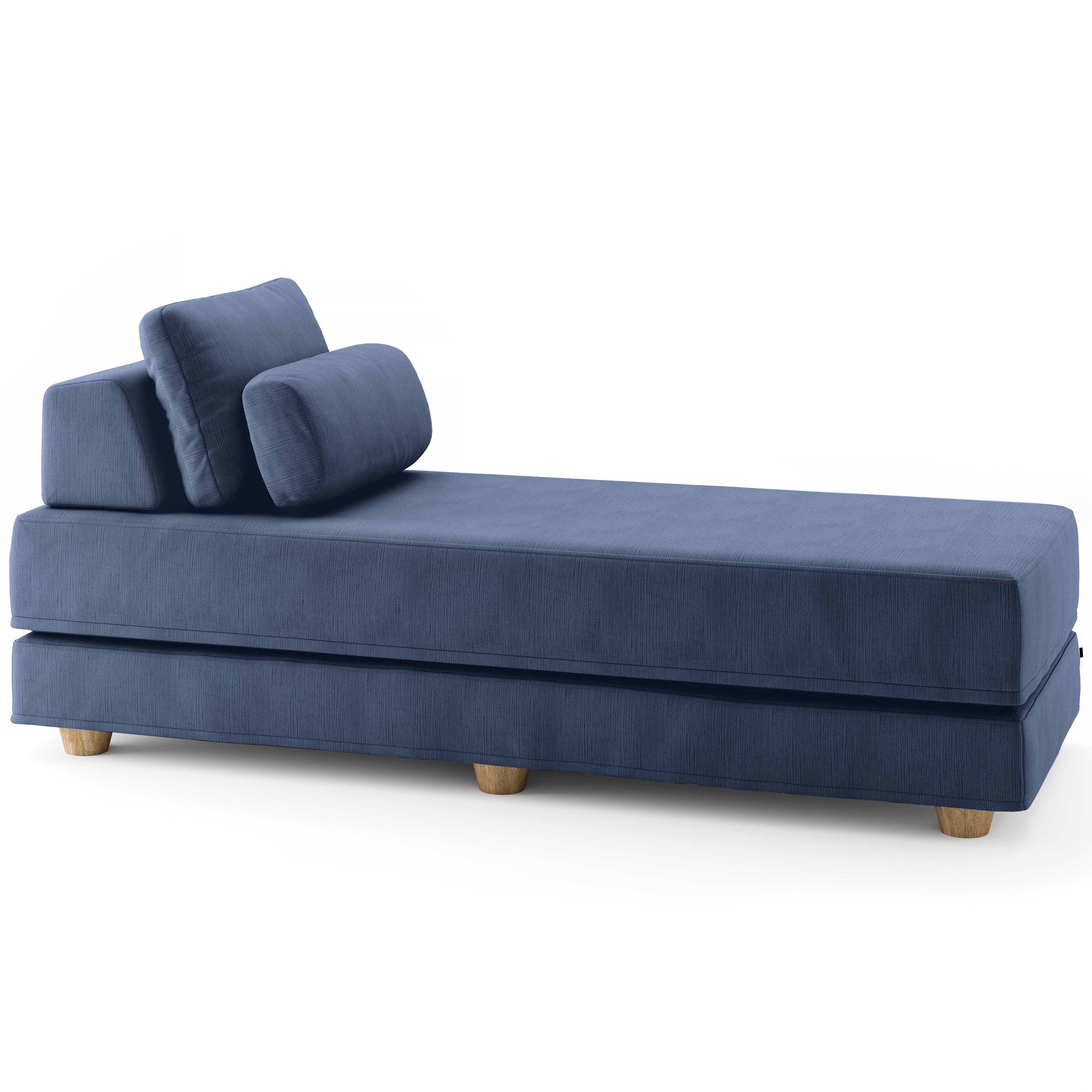  Jaxx Balshan Chaise Lounge Daybed - Indigo - Bonton