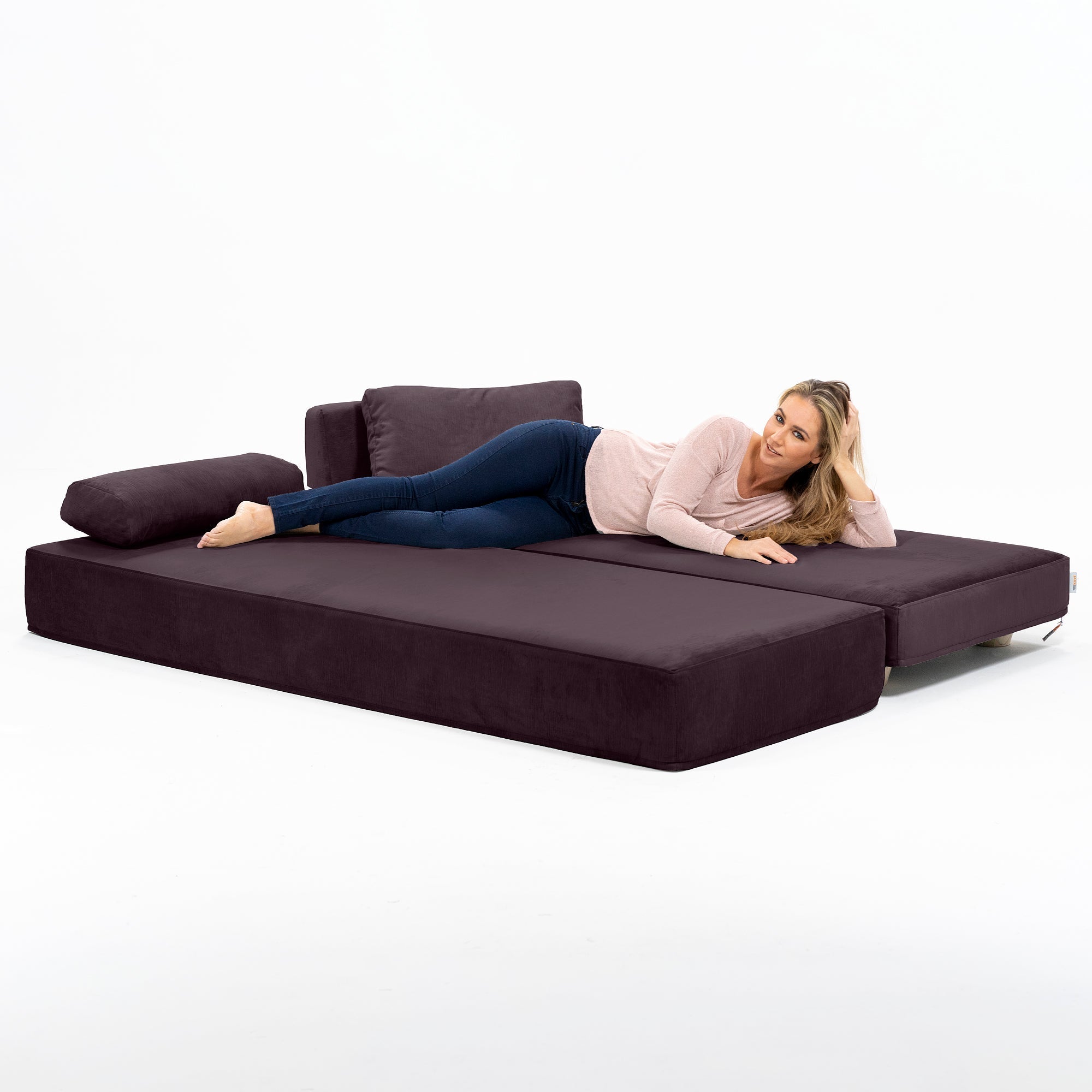  Jaxx Balshan Chaise Lounge Daybed - Pinot - Bonton