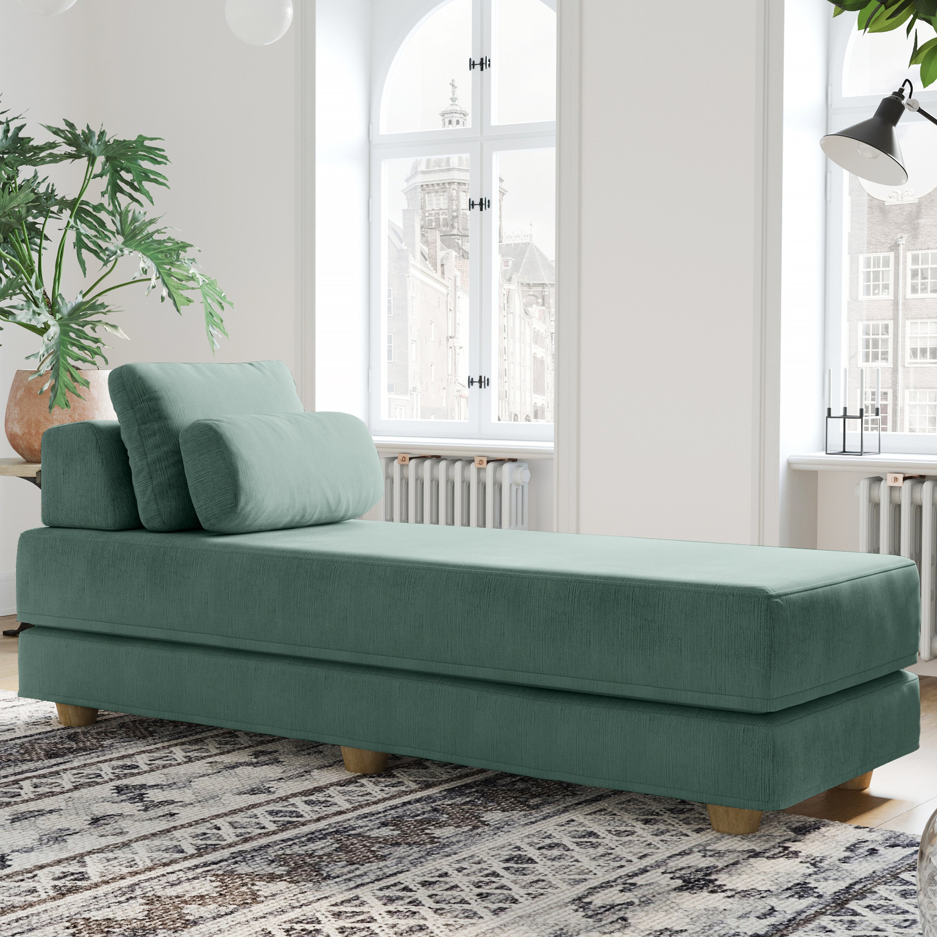  Jaxx Balshan Chaise Lounge Daybed - Caribbean - Bonton