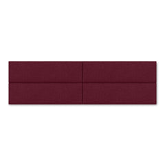 Panelist Modern Padded Headboard Set of 4 Wall Mounted Panels