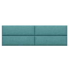 Panelist Modern Padded Headboard Set of 4 Wall Mounted Panels