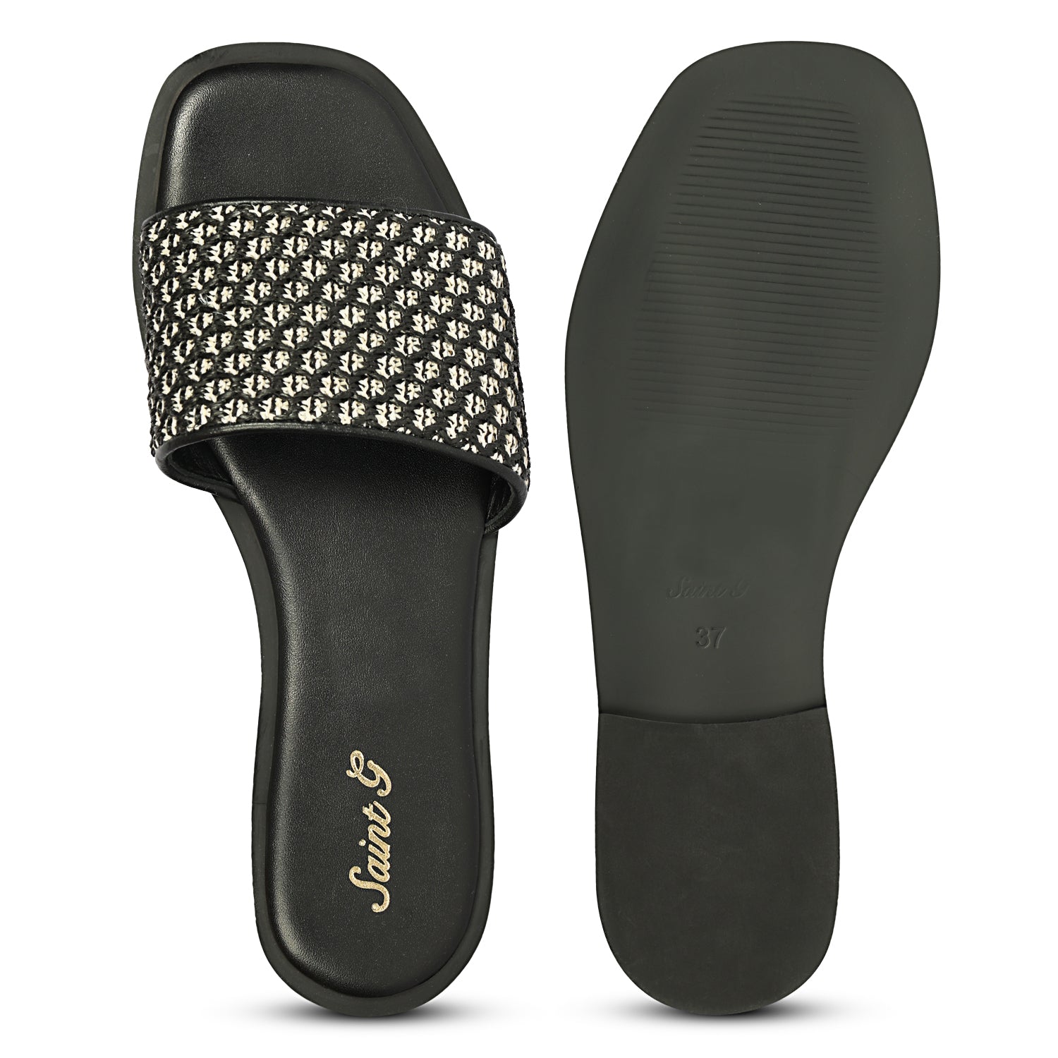  Saint G Oli - Flats - Black - Bonton