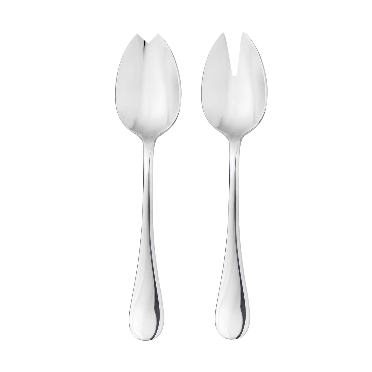  Mepra Brescia Salad Serving Set - Silver - Bonton