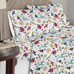 Luxury Flannel Sheet Set Winterland