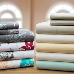 Luxury Flannel Sheet Set Holiday Joy