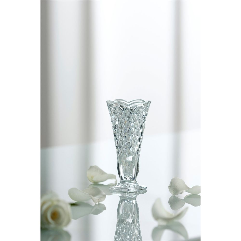  Galway Crystal Ashford Bud Vase - Transparent - Bonton