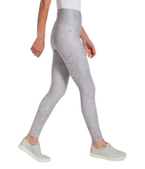 Matilda Foil Legging Pearl Grey