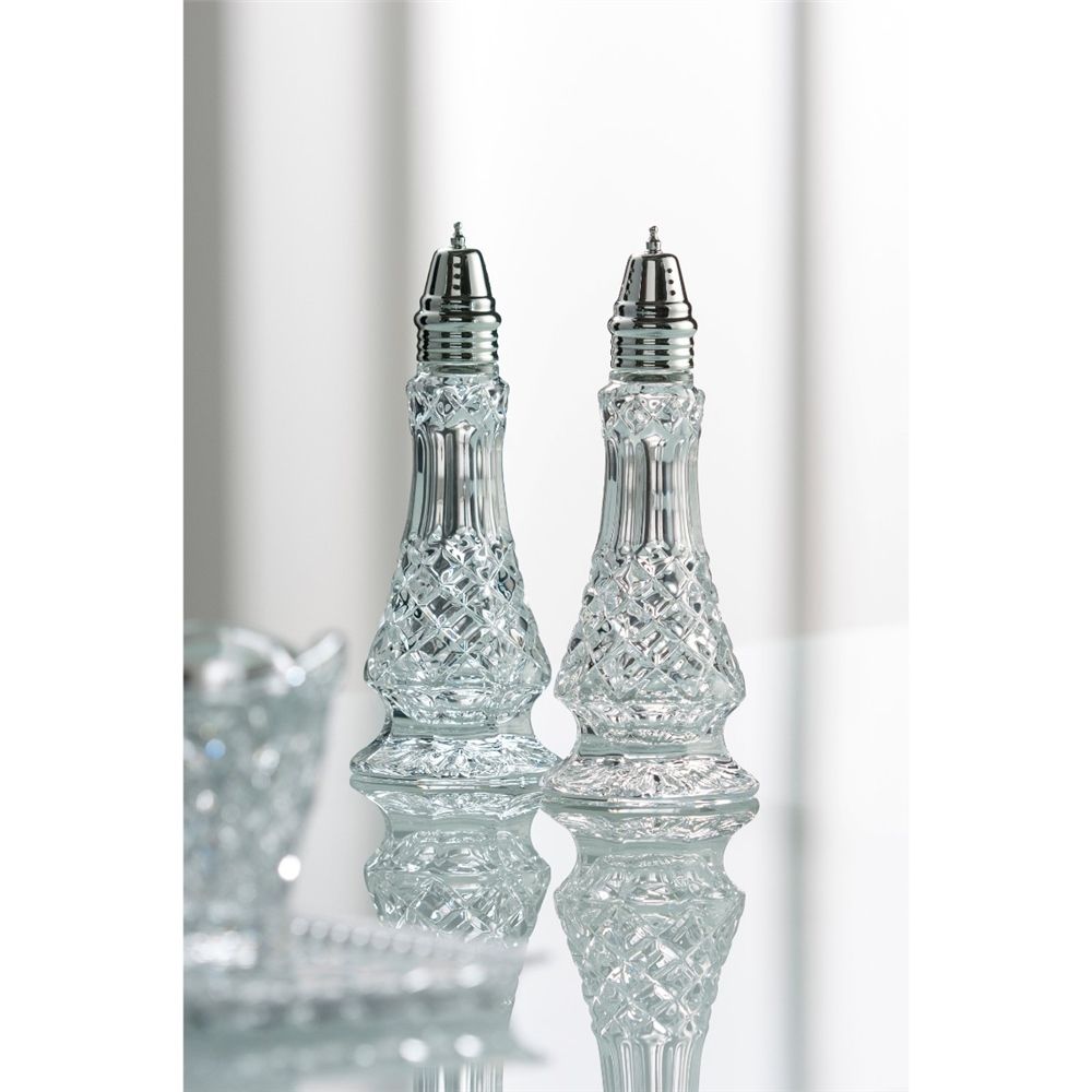  Galway Crystal Ashford Salt and Pepper Set - Transparent - Bonton