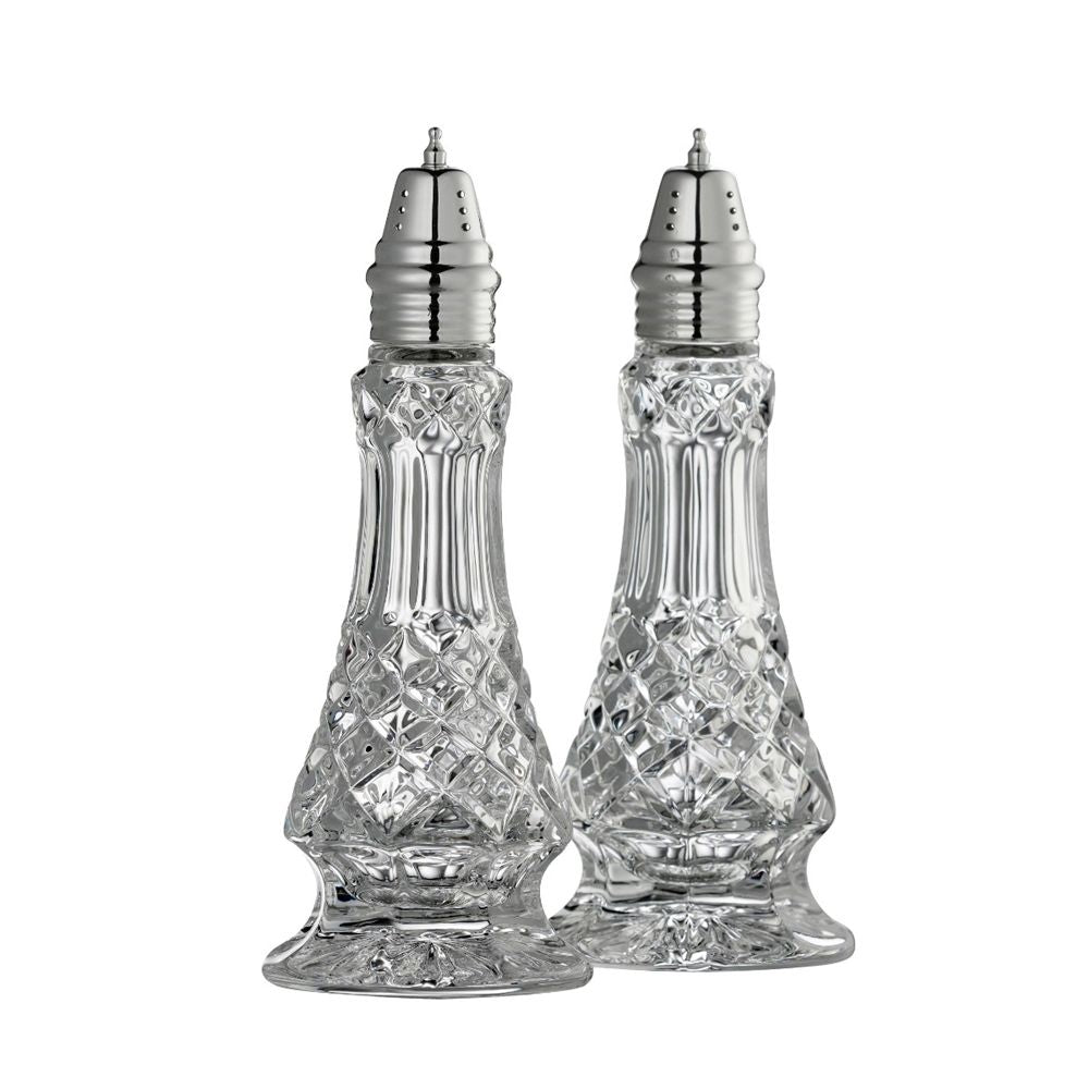  Galway Crystal Ashford Salt and Pepper Set - Transparent - Bonton