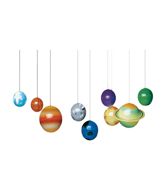 Glowing 3-D Planets Multi