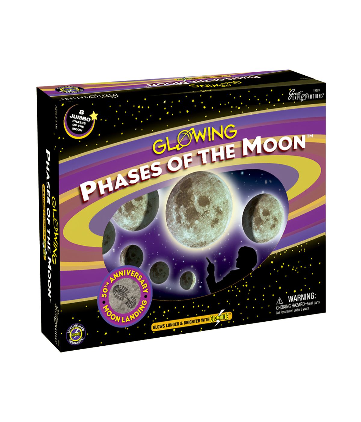  Glowing Phases of the Moon Multi - Multi - Bonton