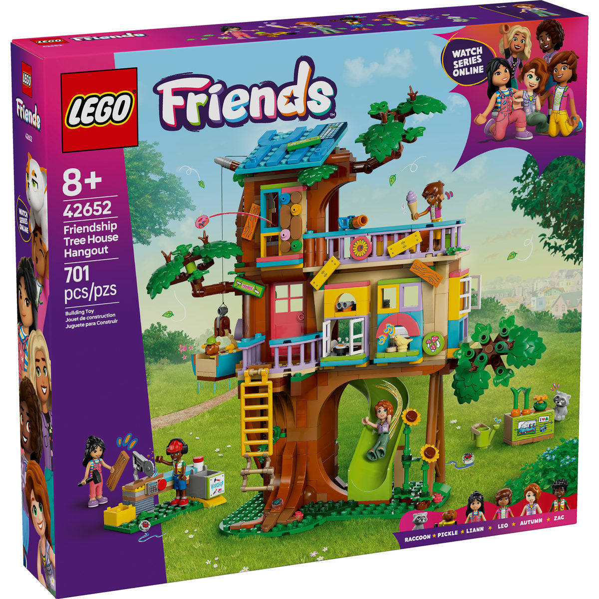  LEGO LEGO® Friends Friendship Tree House Hangout Building Kit for Pretend Play 42652 - LEGO Friends - Bonton