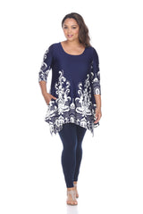 Plus Size Yanette Tunic Top