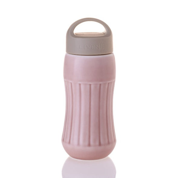  Acera Be Joyful Travel Mug - Rose Pink - Bonton