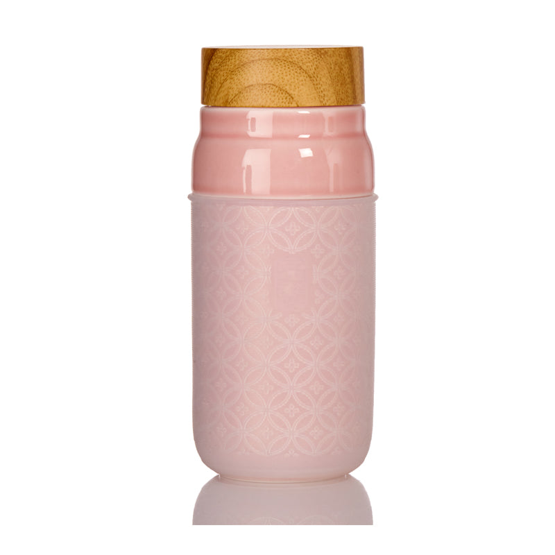  Acera Simple Is Beautiful Ceramic Tumbler / 17 Oz - Pink - Bonton