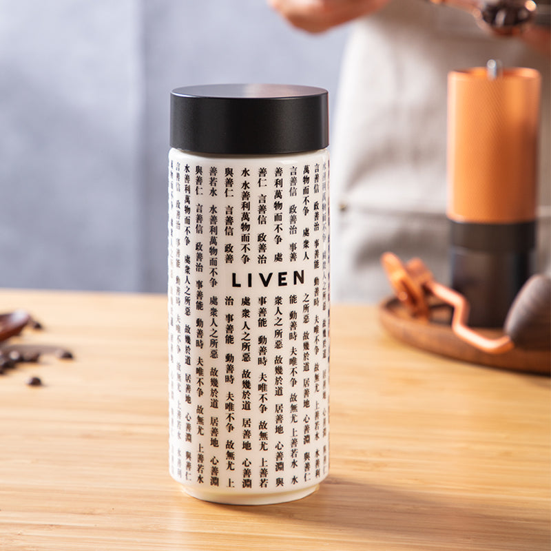  Acera LIVEN Be Water Ceramic Travel Mug - 12 oz - Bonton