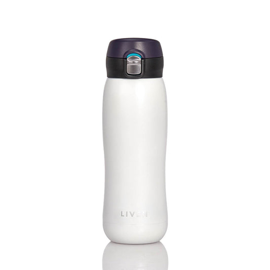 Liven Glow™ Ceramic-Coated Insulated Stainless Steel Water Bottle 17 Oz