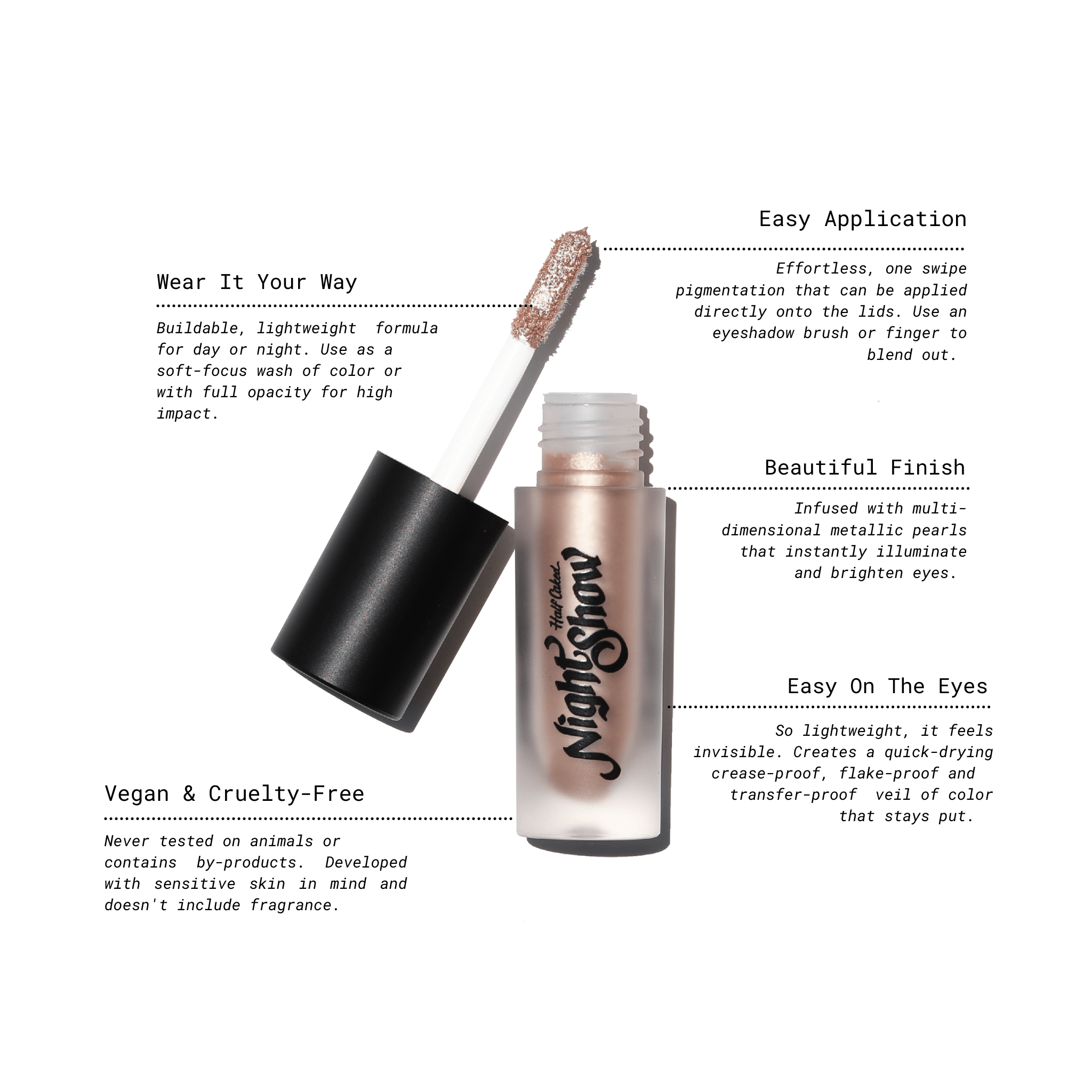  Half Caked Night Show Liquid Shadow by Half Caked - Beating Heart Baby - Bonton