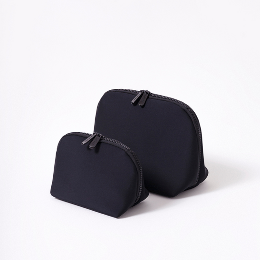 Makeup Pouch Set Black