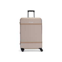 Wellington 28" Luggage - ABS/Vegan Leather Blend Beige