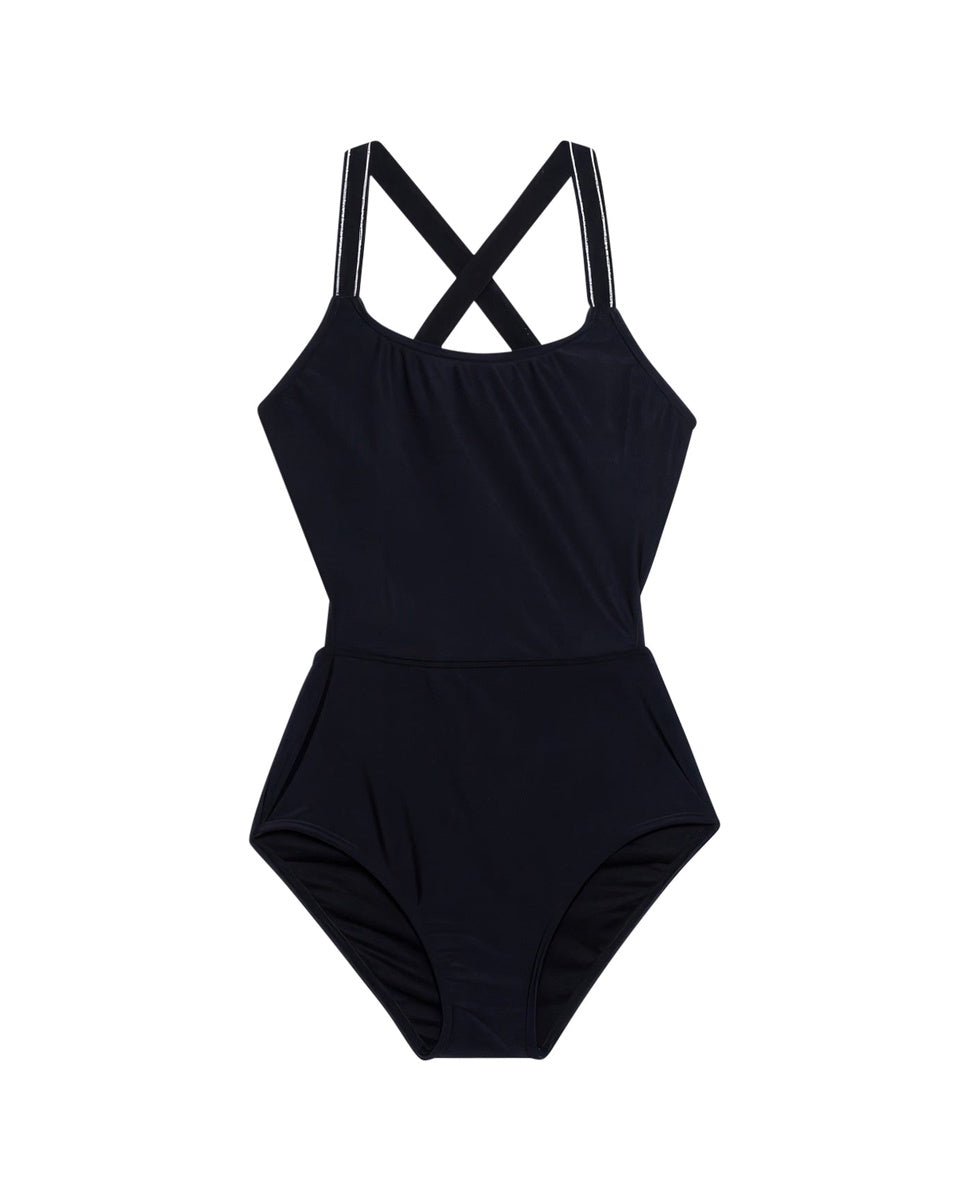  Gottex Kids Hearts Round Neck Cut Out One Piece Swimsuit - GOTTEX KIDS HEARTS BLACK - Bonton