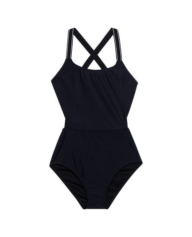 Hearts Round Neck Cut Out One Piece Swimsuit