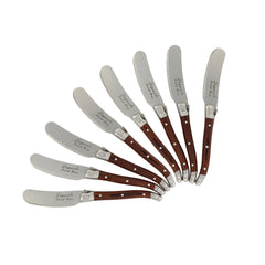 Laguiole Spreaders, Set of 8, Pakkawood