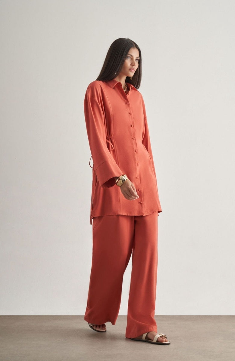  Mizalle Mizalle Tunic - Coral - Bonton