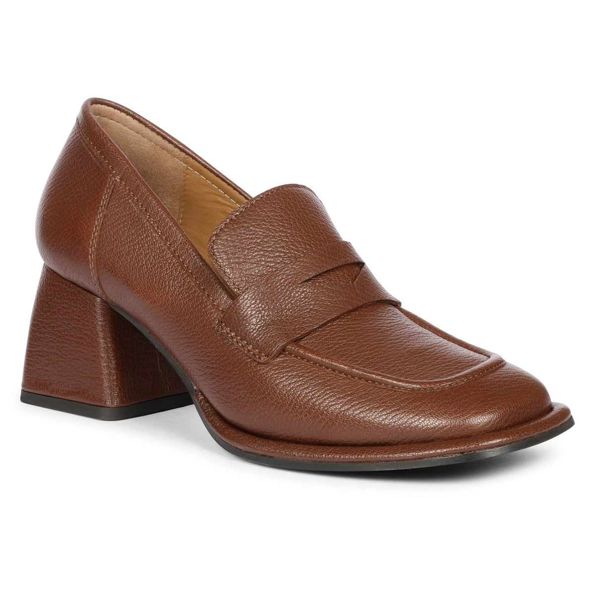  Saint G Saint G Viviana - Heel Loafers - BROWN - Bonton