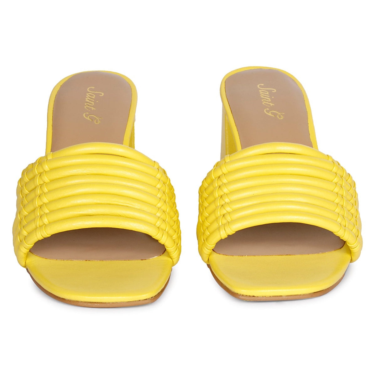  Saint G Saint G Bethany - Perfect Blend Heel Sandals - Yellow - Bonton