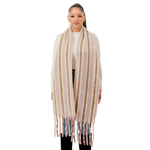 Stripe Woven Scarf
