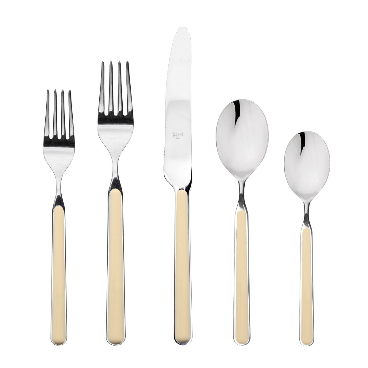  Mepra Fantasia Flatware Set - Sesame - Bonton