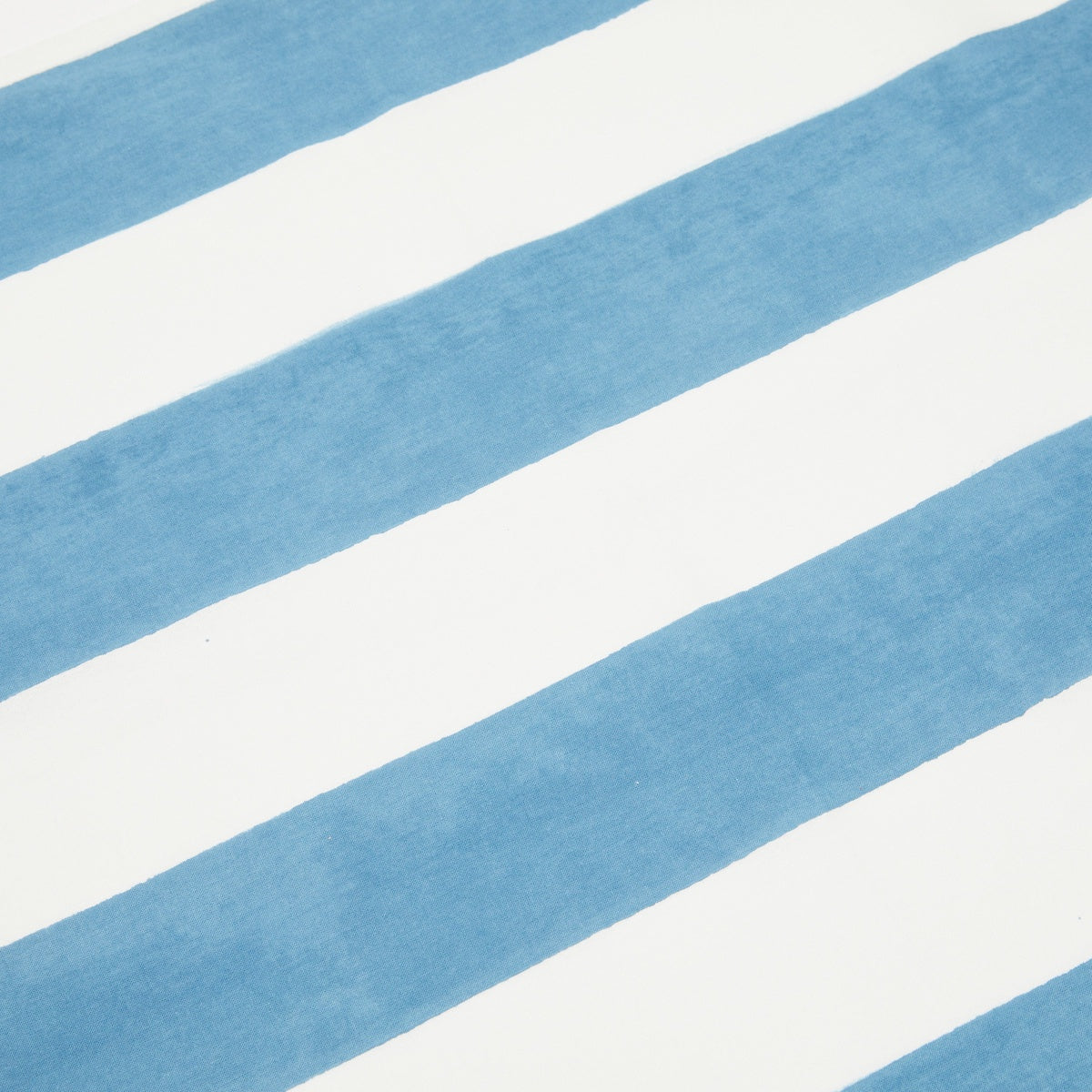  Caravan St. Tropez Blue Stripe Napkins, Set of 6 - Blue - Bonton