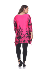 Plus Size Yanette Tunic Top