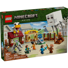 LEGO® Minecraft® the Ghast Balloon Village Attack, Gamer Gift Toy for Kids 21273