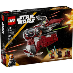 LEGO® Star Wars™ Ahsoka’s Jedi Interceptor™ Starfighter Building Toy 75401