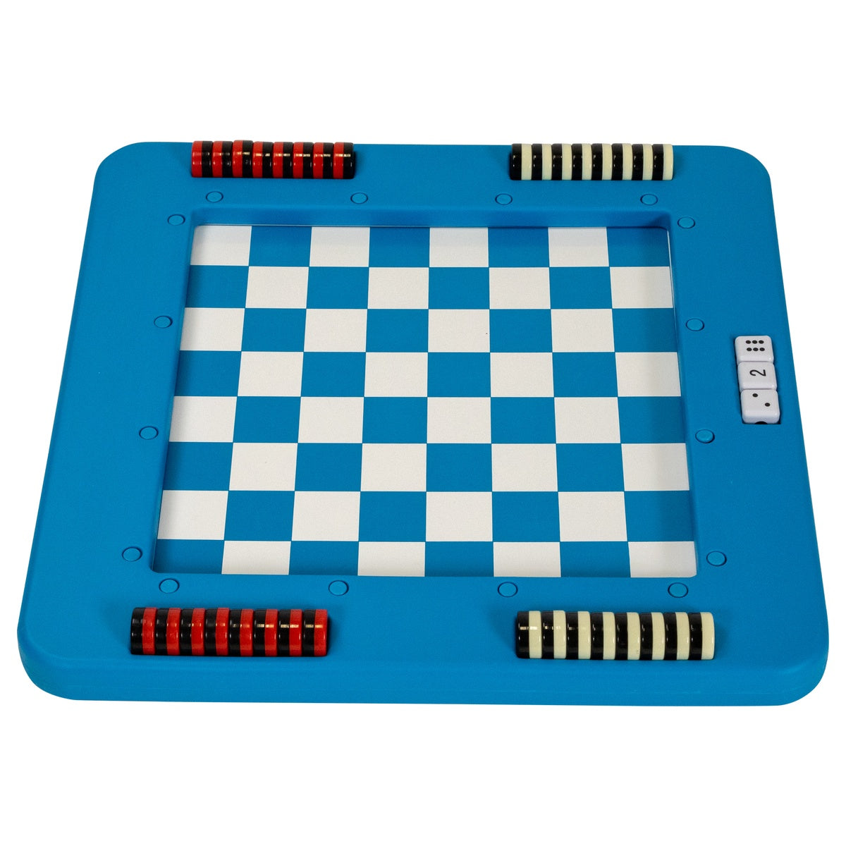  Swim Central Floating Checkers and Backgammon Magnetic Swimming Pool Board Game Combo - 20