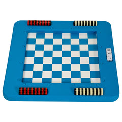 Floating Checkers and Backgammon Magnetic Swimming Pool Board Game Combo - 20"