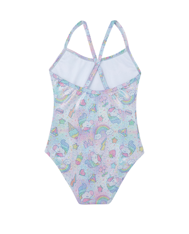 Unicorn Squad  Criss Cross Back One Piece
