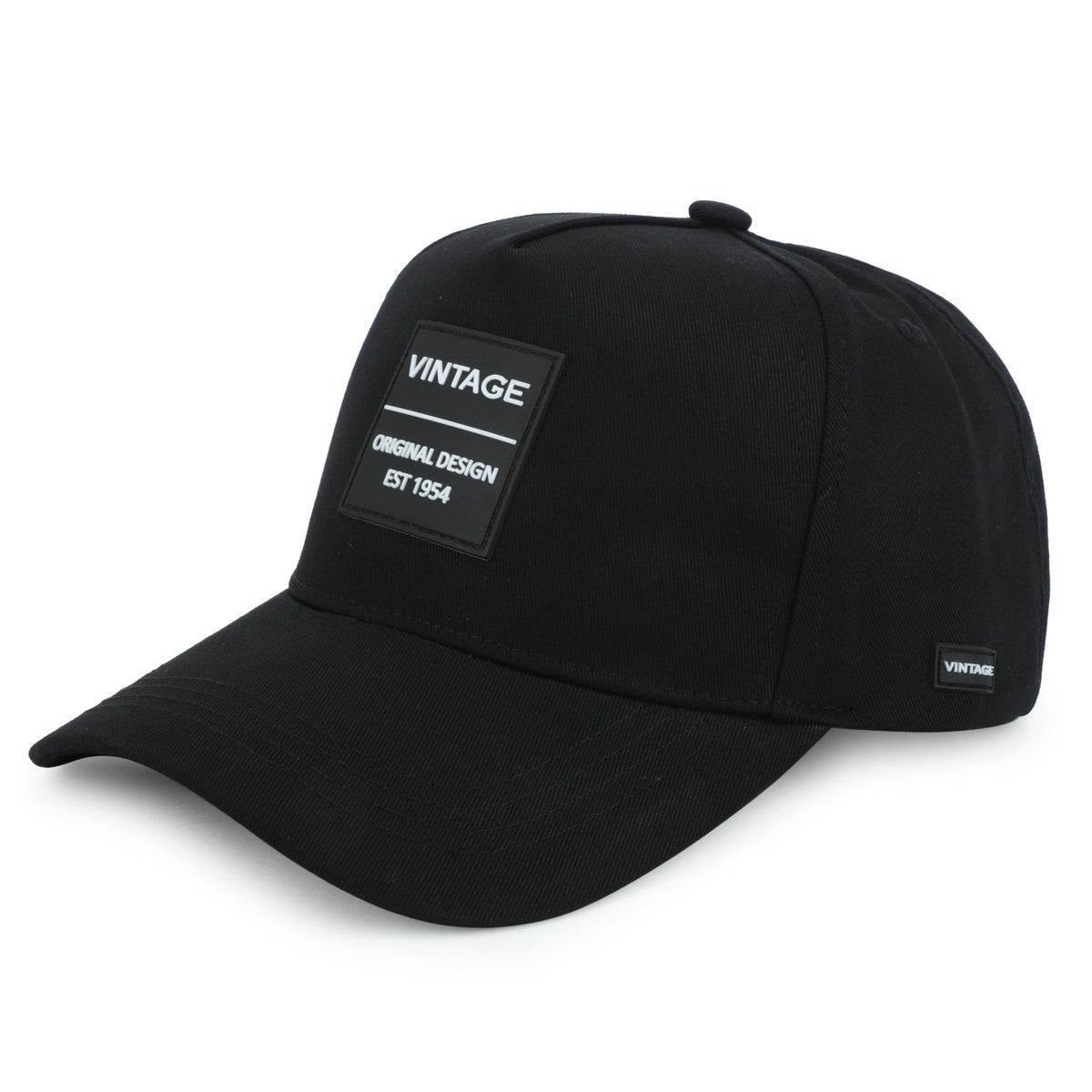  Vintage Havana Vintage Havana Trucker Hat for Men & Women  – Black Adjustable Cap – Vintage Logo Patch - Default Title - Bonton