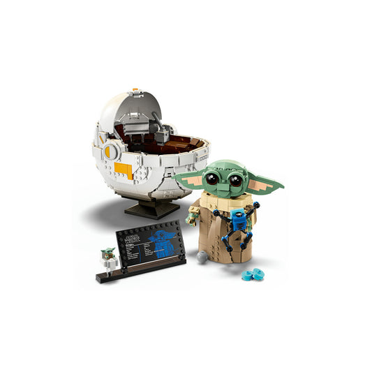 LEGO® Star Wars: The Mandalorian™ Grogu™ With Hover Pram, Buildable Figure 75403